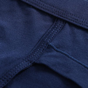 सेक्सी पुरुष मॉडल लोचदार फाइबर नरम बॉक्सर अंडरवियर ठोस रंग लुभावनी बड़ी थैली ब्रिश पुरुषों के लिए अनुकूलित वयस्क - Product Image 6