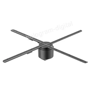 IPX6 nuovo arrivo best Outdoor 50 56 60 65 70 80 100 130 150 180cm display olografico impermeabile 3d ologramma led fan projector