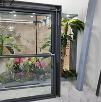 Ventana Elevadora Eléctrica Inteligente BOCHARM AUTO, Diseño Moderno Minimalista de Aleación de Aluminio, Deslizamiento Vertical, Aislamiento Térmico y Acústico, para Balcón