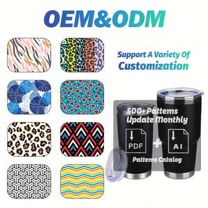 Taza de Cerveza de Metal Multicolor de 20oz/30oz con Logotipo Personalizado, Taza de Viaje de Acero Inoxidable con Aislamiento al Vacío para Café, Disponible en Almacén de EE. UU. - Product Image 5