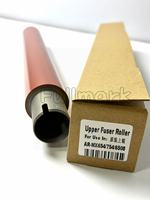Rouleau chauffant supérieur pour copieur SharpS MX654 MX754 MX6508 MX7508, rouleau de fusion rouge résistant aux hautes températures