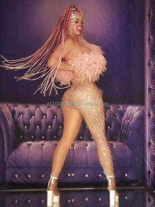 Bombe à <span class=keywords><strong>eau</strong></span> en maille, <span class=keywords><strong>un</strong></span> corps moulant, gland sexy, transparent, costume de <span class=keywords><strong>d</strong></span>éfilé de performance <span class=keywords><strong>d</strong></span>'hôte de discothèque - Product Image 3