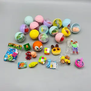 Hot Koop 50 Mm Capsule Gemengde Verschillende Speelgoed Milieuvriendelijke Goedkope Plastic Capsule Speelgoed Verrassing Ei Capsule Ei Doos Speelgoed Voor vending