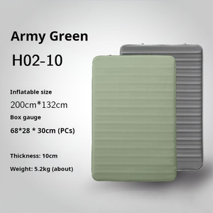 Colchón de aire autoinflable de TPU plegable para dos personas, duradero para tienda de campaña al aire libre, sala de estar, parque, almacén, gimnasio, uso en el baño - Product Image 4