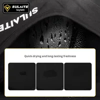 SULAITE Cache-cou d'hiver pour moto en polyester, balaclava pour moto, coupe-vent, anti-froid, masque de casque en peluche, cache-cou de ski