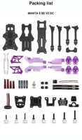 Nouveauté Axisflying Manta 5 SE V2 DC T700 Châssis en fibre de carbone 226 mm entre-essieux DJ1 O4 Drones FPV Freestyle pour débutants