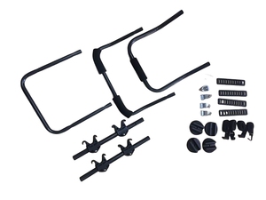 Porte-vélo en acier pratique à 2 vélos pour porte-bagages de <span class=keywords><strong>toit</strong></span> de <span class=keywords><strong>voiture</strong></span> Porte-vélo monté sur le coffre arrière pour un <span class=keywords><strong>transport</strong></span> facile de vélos à l'intérieur du véhicule - Product Image 5