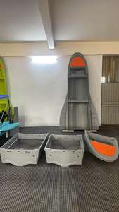 Nouveau bateau pliable modulaire en PE, léger, portable, compatible avec moteur, conception sans soudure, sans phtalates, pour la pêche et les sports nautiques - Product Image 3