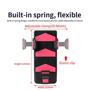 Nouveau quatre en un USB Rechargeable phare haut-parleur support pour téléphone batterie externe 4000MAH ABS nuit équitation vélo <span class=keywords><strong>avant</strong></span> LED lumière de vélo - Product Image 6