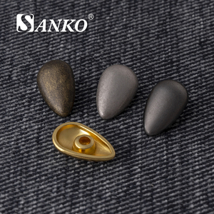 SANKO, logotipo personalizado, prendas de vestir, vaqueros, <span class=keywords><strong>remaches</strong></span> de aleación de Zinc, extremo cerrado, sin níquel, lavable, Retro, Denim, vástago chapado personalizado - Product Image 2