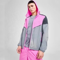 Survêtement à capuche 2 pièces personnalisable OEM, coupe-vent léger, tenue de sport athlétique, ensemble court pour homme