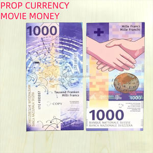 Argent factice de haute qualité pour francs suisses (CHF) pour la décoration de fêtes et les scènes de films vidéo, nouveautés pour fêtes - Product Image 6