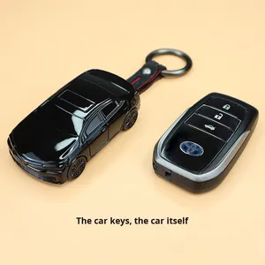 <span class=keywords><strong>Funda</strong></span> Protectora para <span class=keywords><strong>Llaves</strong></span> de Coche Toyota Corolla Levin Camry Highlander Rav4 con Hebilla - Product Image 5
