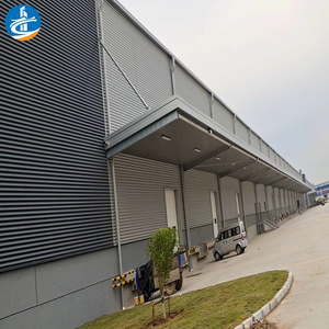 Struttura in acciaio capannone & prefabbricato edificio per azienda agricola/uso commerciale-pollo/capra/alloggiamento del bestiame, supermercato, <span class=keywords><strong>officina</strong></span> - Product Image 1