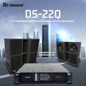 ซับวูฟเฟอร์ RMS 4 * 2500 วัตต์ แบบพกพา สำหรับดีเจ กำลั<span class=keywords><strong>ง</strong></span>ขับสูง เสีย<span class=keywords><strong>ง</strong></span><span class=keywords><strong>เบส</strong></span>หนักแน่น ใช้ไฟ 110V 220V สำหรับซับวูฟเฟอร์ขนาด 18 21 <span class=keywords><strong>นิ้ว</strong></span> - Product Image 1