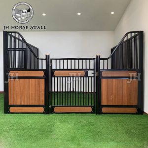 Durable Diy Wood Permanent Bamboo <strong>Horse</strong> Stable Permanent <strong>Horse</strong> Front Panel Stall Barn Door <strong>for</strong> <strong>Sale</strong> - Product Image 2