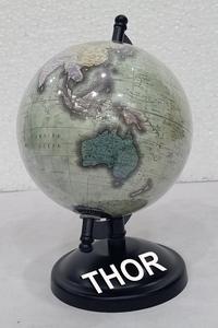 Globe de Table étoilé, accessoires de décoration du monde nautique, pour Table de bureau, couleur blanche, rotatif, avec support en acier, décor de bureau - Product Image 4