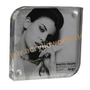 Bloc Photo magnétique en acrylique transparent, cube photo, cadre de bloc photo en acrylique - Product Image 1