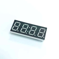 Pantalla LED Roja de 7 Segmentos y 4 Dígitos de 0.56 Pulgadas con Coma 5641AS/5641BS, Tubo Digital de Ánodo/Cátodo Común para Reloj, Contador, Medidor