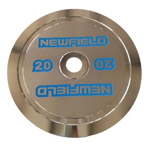 4-lagige galvanische galvanische verzinkte Gewichts platten aus Chromstahl für <span class=keywords><strong>2</strong></span> "Lang hantel stangen, geprägte oder geprägte Logo-Wettbewerbs platten - Product Image 1