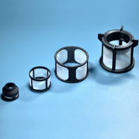 Filter Kustom dengan Layar Jaring Poliester 100 150 200 250 300 350 400 Mikron untuk Filtrasi Bensin, Cairan, Udara, dan Debu