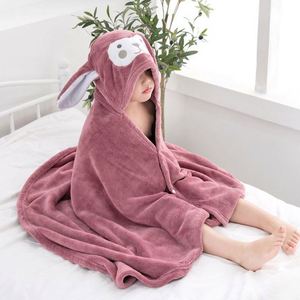 Albornoz con Capucha de Dibujos Animados para Bebés, Toalla de Baño para Niños, Mantas de Moda para Recién Nacidos, Toalla de Baño con Capucha para Niños - Product Image 4