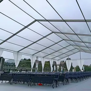 Langrun project 20*30m impermeabile tetto trasparente grande evento e tenda di nozze
