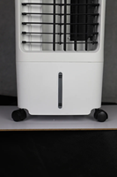 Enfriador de aire evaporativo de pie para suelo, 110-240V, 200W, con tanque de agua de 60L, gran oferta