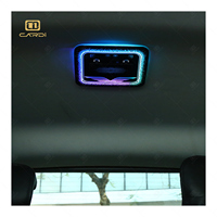 Lumière de plafond universelle pour l'intérieur de la voiture, série D20, avec lampe de lecture à synchronisation d'ambiance, commande par application et fonctionnement tactile intelligent, 12V