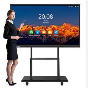 Pizarra interactiva táctil de 98/110/120 pulgadas, tipo 4k ultra HD, sistema Android, la más vendida, para educación y oficina. - Product Image 4
