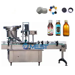 Top Sale Water Dropper Bottle Screw Linear Essential Oil Vial Rotary Cap Perfume Collar Screw Capper Capping Machine Price