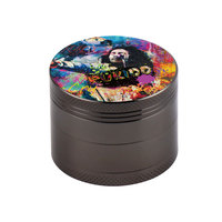 2025 Smoke Shop Accessoires pour fumeurs Coffret cadeau Boîte en bois portable Pot en verre Broyeur d'herbes Kit de fumer Ensemble