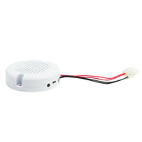 Boîte d'enregistrement vocal avec haut-parleur puissant de 1 W, mémoire de 8 Mo rechargeable, avec 2 boutons pour les animaux en peluche, format MP3/WAV, 8 minutes de lecture