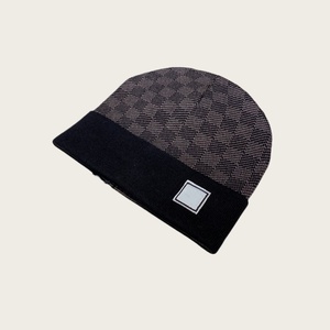 Thời trang rô loạt Chất lượng cao 100% len Jacquard Mũ mùa đông thêu thiết kế logo rô Mũ Dệt Kim <span class=keywords><strong>Beanie</strong></span> <span class=keywords><strong>Hat</strong></span> - Product Image 4