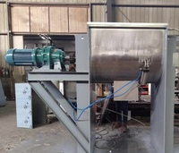Mélangeur vertical en acier inoxydable de haute qualité, neuf, automatique, pour poudres, granulés plastiques, avec pompe et moteur, qualité alimentaire