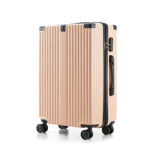 กระเป๋าเดินทางแบบล้อลากยี่ห้อ Yongsheng ขนาด 20 นิ้ว พร้อมที่วางแก้วและพอร์ต USB สีพื้น ปิดด้วยซิป ล้อหมุนได้ เหมาะสำหรับการเดินทางท่องเที่ยว - Product Image 4