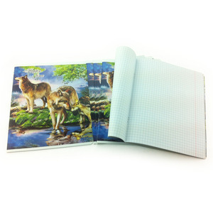 Barato África Camerún personalizado dobles-Lignes libro de ejercicios línea francesa A4 96 páginas cuaderno escolar con encuadernación de costura de sillín - Product Image 4