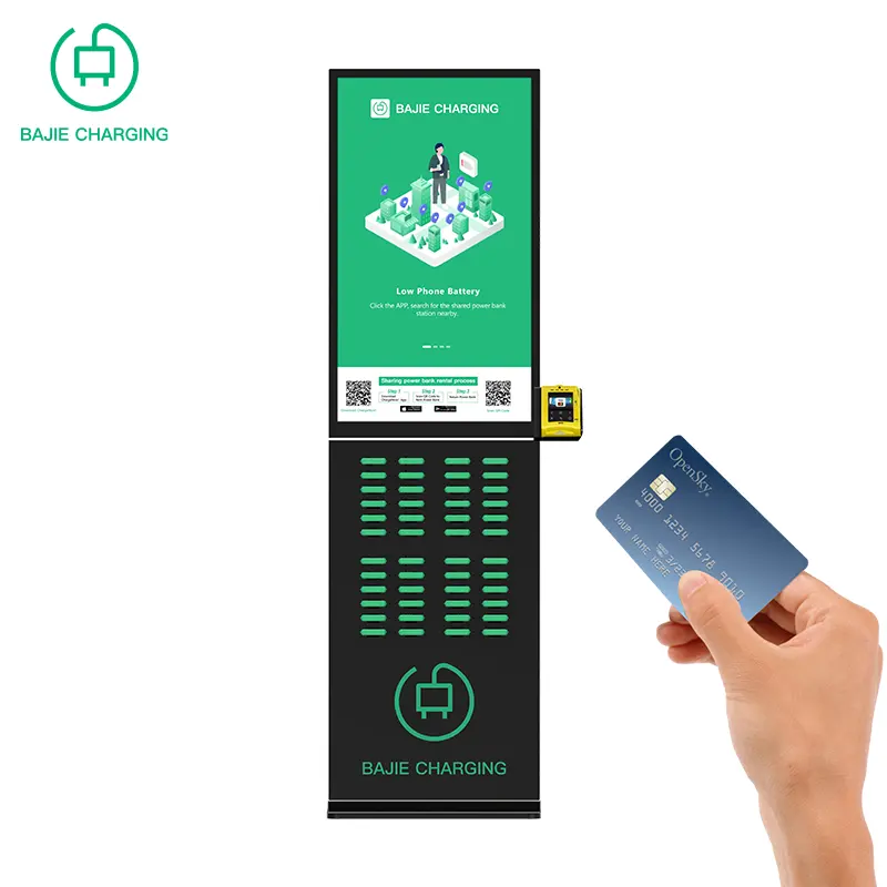 App Cho Thuê Powerbank Điện Thoại Trạm Sạc Chia Sẻ Ngân Hàng Điện Cho Thuê Với NFC