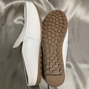Mocassins d'extérieur en cuir véritable grande taille pour hommes, respirants, antidérapants, pour l'été, à talon ouvert - Product Image 6
