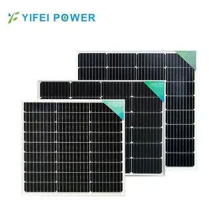 고품질 단결정 144 셀 태양 광 발전 모듈 55W 75W 100W PV 태양 전지 패널