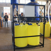 Machine de dosage chimique système de dosage de poudre de chlore liquide à pompe unique