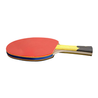 Raquettes de tennis de table en fibre de carbone, poignée Shakehand, poignée Pen-Hold, raquette finie