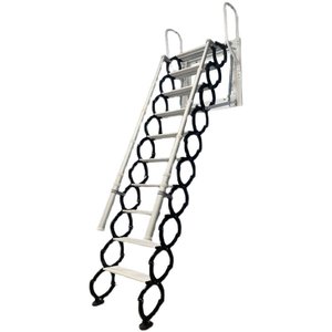 Escalera Telescópica Industrial <span class=keywords><strong>para</strong></span> Interiores y Exteriores, Escalera Retráctil Manual <span class=keywords><strong>de</strong></span> <span class=keywords><strong>Aluminio</strong></span> <span class=keywords><strong>para</strong></span> Montaje en Pared, <span class=keywords><strong>para</strong></span> Edificios <span class=keywords><strong>de</strong></span> Oficinas y Almacenes - Product Image 5
