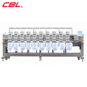CBL multihead मॉडल औद्योगिक कढ़ाई मशीन के लिए ब्लाउज चादरें/टी शर्ट/मोजे/जूते बनाने की मशीन