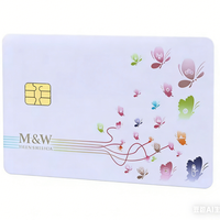 Tarjetas Inteligentes J3R180 SecID con Chip Jcop Java, Tarjetas en Blanco J3R180 J2A040 40k RFID, Tarjetas de Control de Acceso Resistentes al Agua, Sin Fusionar, con Interfaz Dual, Modelo JA6688, Tarjeta PC