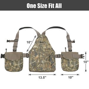 <span class=keywords><strong>Chaleco</strong></span> Táctico de <span class=keywords><strong>Caza</strong></span> con Bolsa para <span class=keywords><strong>Caza</strong></span> y Bolsillos, <span class=keywords><strong>Mochila</strong></span> de <span class=keywords><strong>Caza</strong></span> con Cinturón Ajustable para Pecho y Cintura - Product Image 3