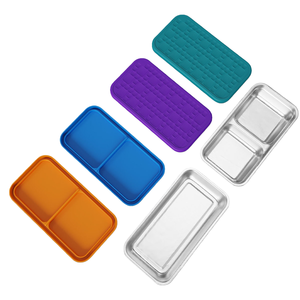 Wholesale BPA-Free Eco-friendly Stainless Steel Food Container Silicone Seal Dishwasher Safe Kids Bento <b>Lunch</b> <b>Box</b> Heatable Lid - Product Image 4