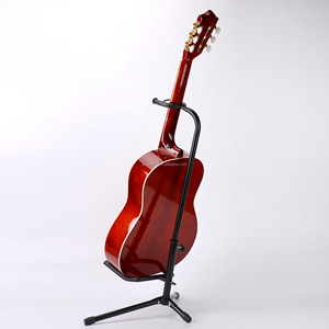 Support de guitare pliable portable noir Kabat Factory, support de guitare acoustique sur trépied - Product Image 3