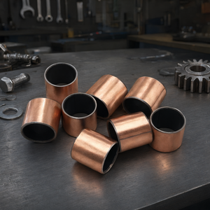 Buje Compuesto Autolubricante SF-2 de Acero y Bronce PTFE para Rodamiento Deslizante en Seco - Product Image 2