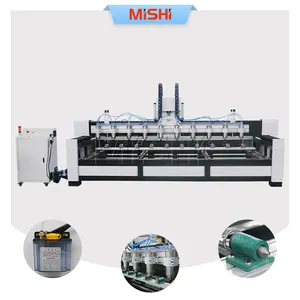 MISHI High Speed 1325 1530 2030 CNC Router Machine 4 Axis Rotary Axis Multi Head CNC Router For Furniture Chair Leg